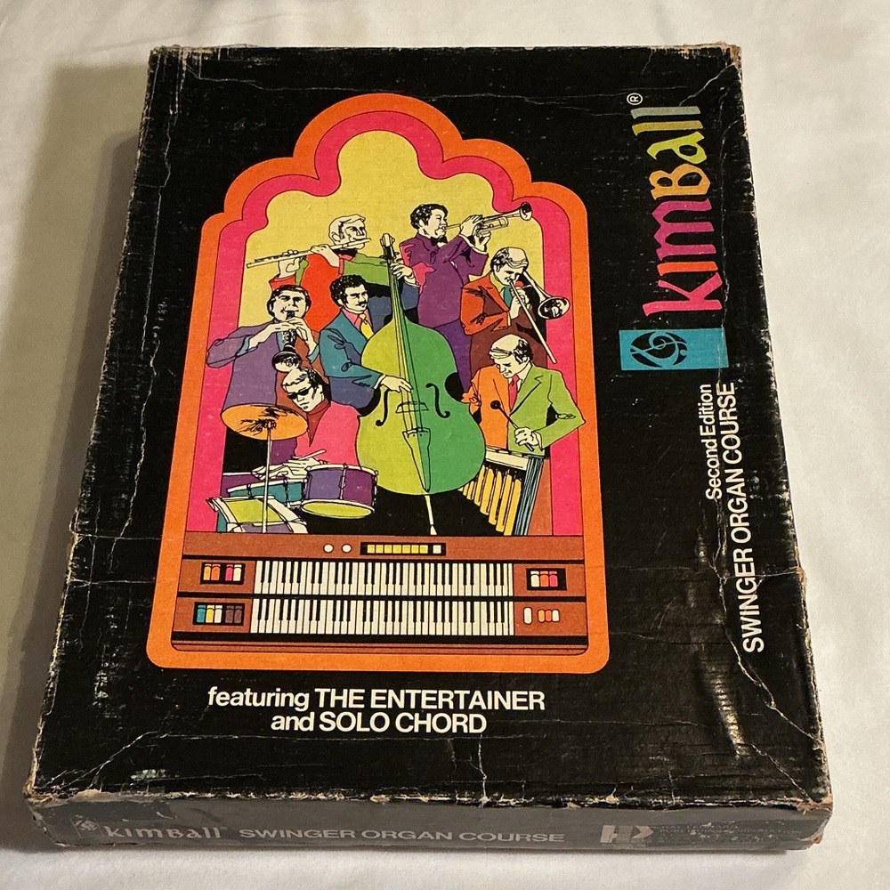 Vintage Swinger Organ Course — Black Box Cover almost complete set missing #50